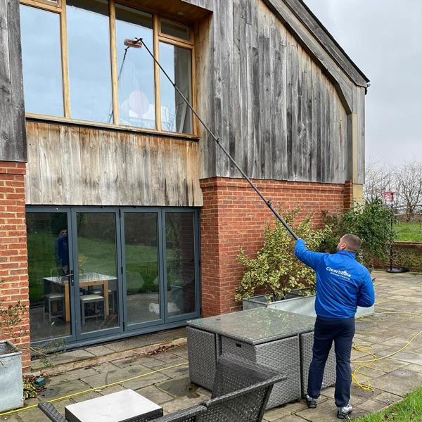 Residential and commercial window cleaning