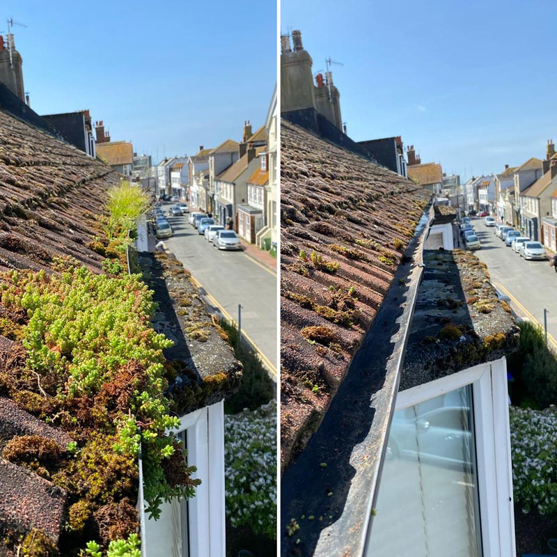 Gutter Cleaning in Sussex, Kent & Surrey 